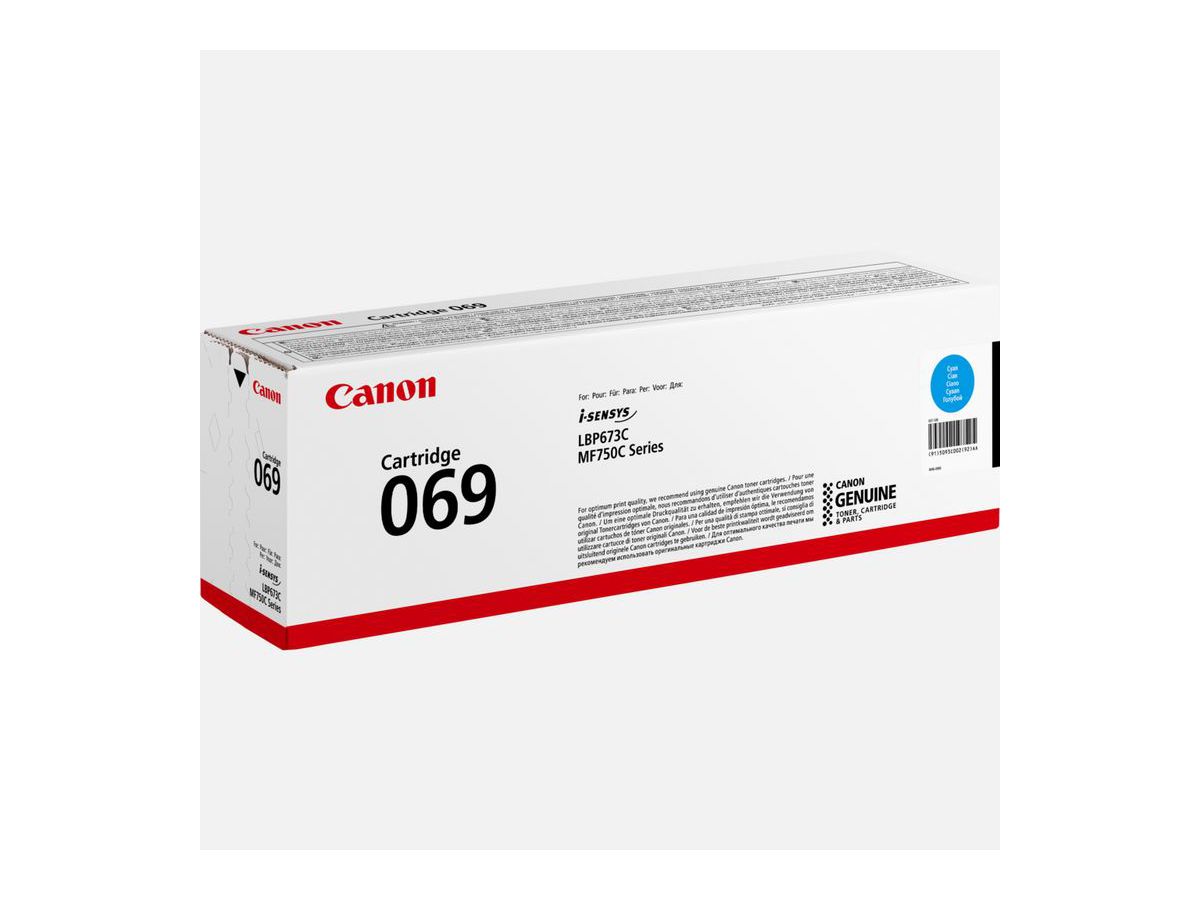 Canon Toner 069 cyan