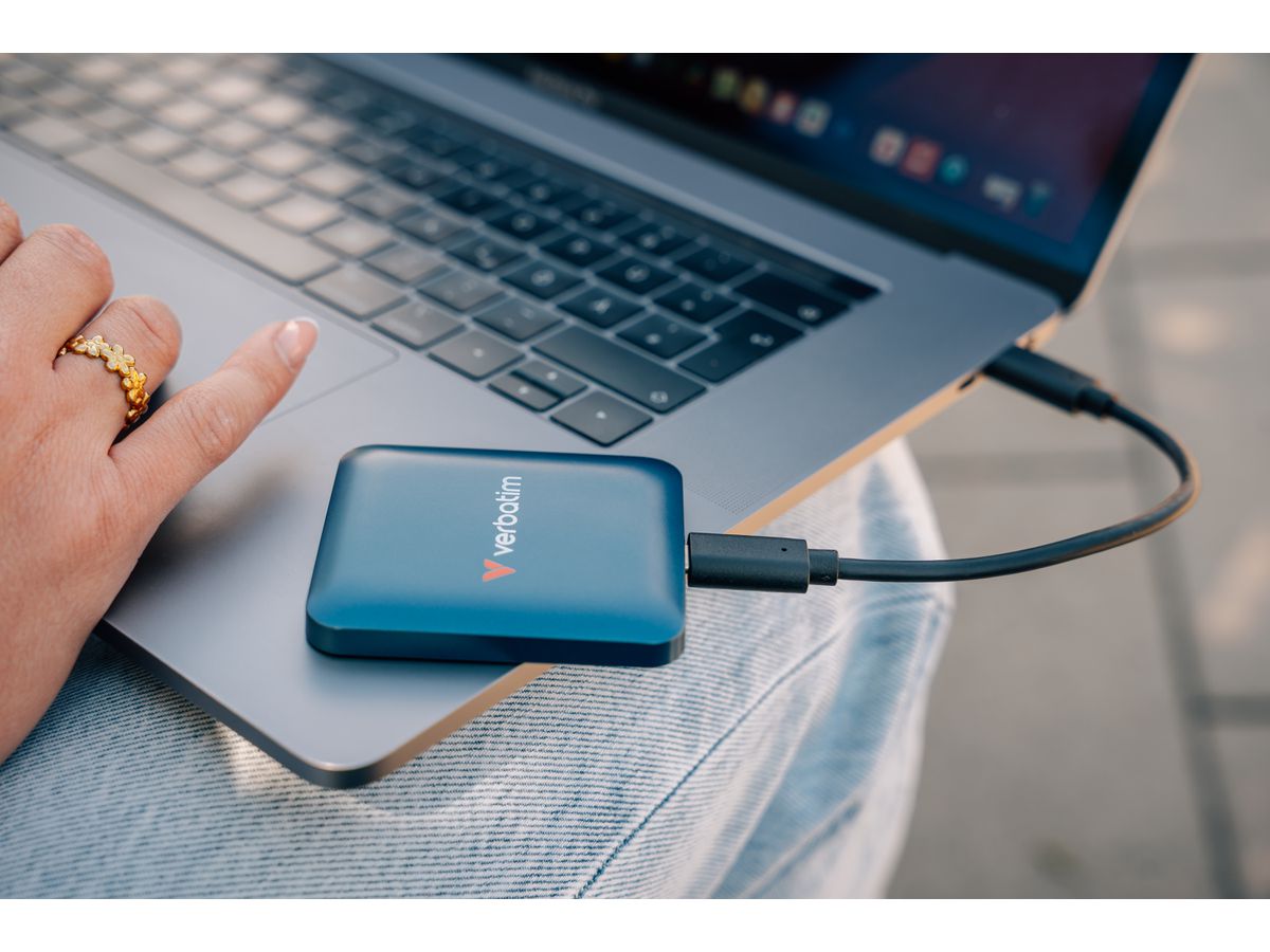 Verbatim SnapBack PSSD 1TB Blue Metallic