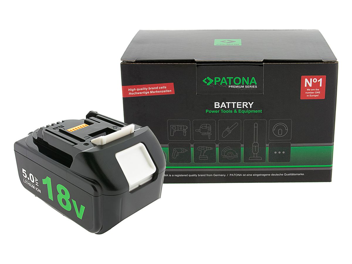 Patona Akku Makita BL1850LED 18 V LXT