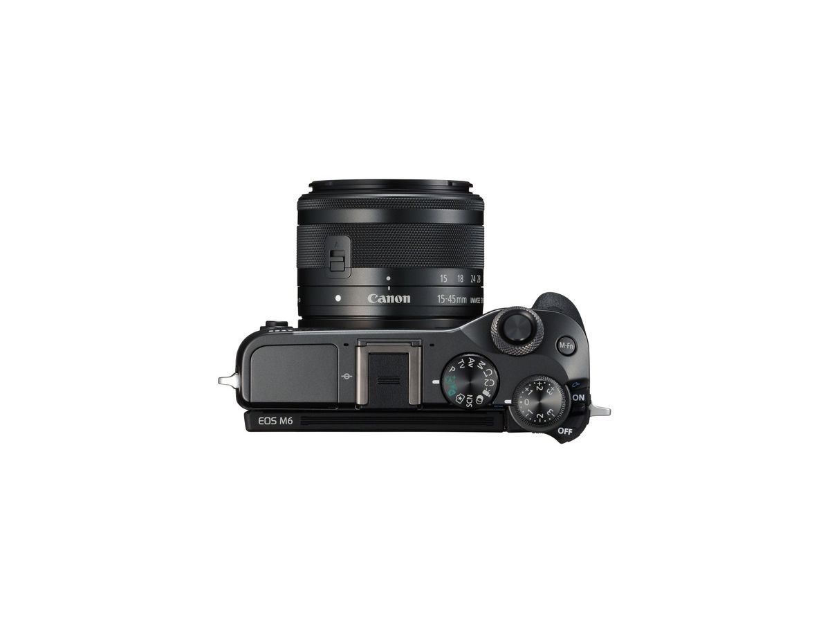Canon EOS M6 Black + 15-45 + 55-200