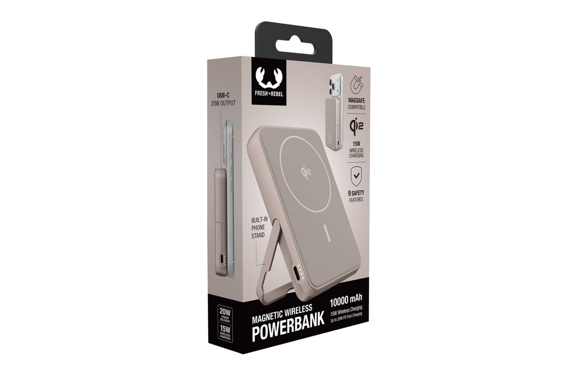 Fresh 'n Rebel Powerbank 10000 mAh Sand