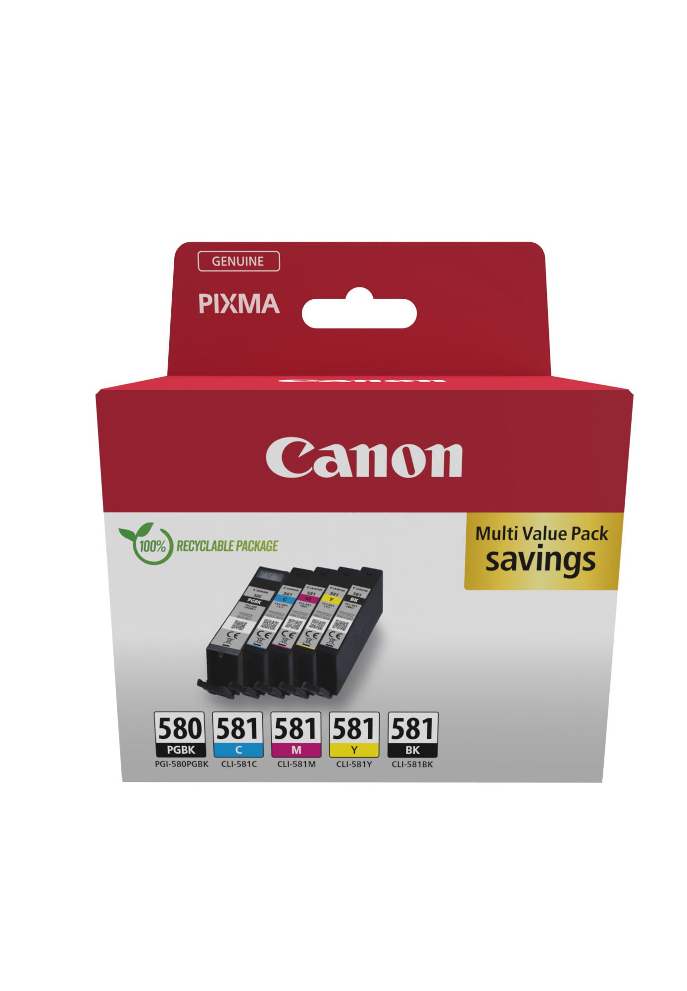 Canon PG-580BK + CLI-581 Multi Pack
