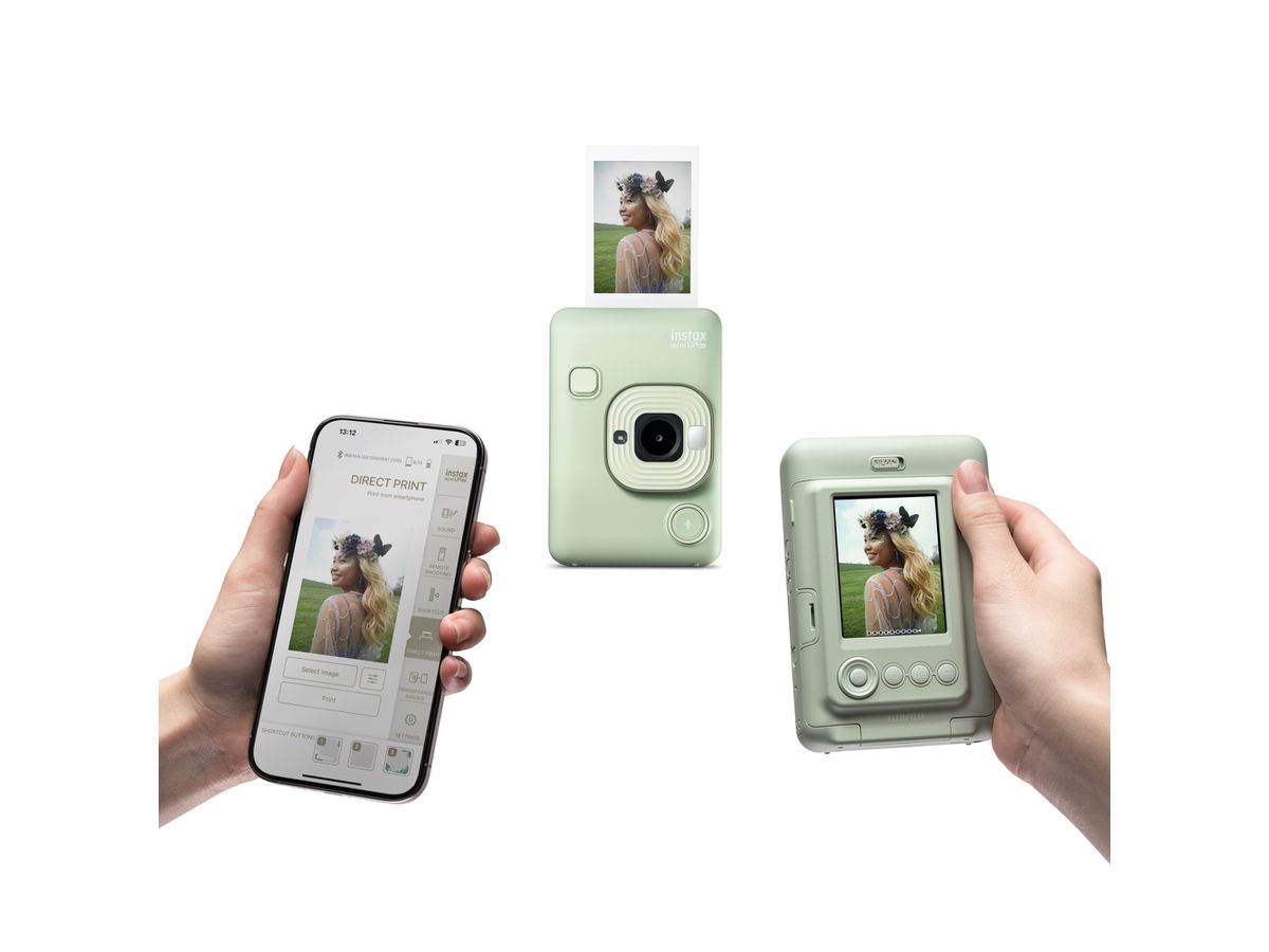 Fujifilm Instax Mini LiPlay Green USB-C