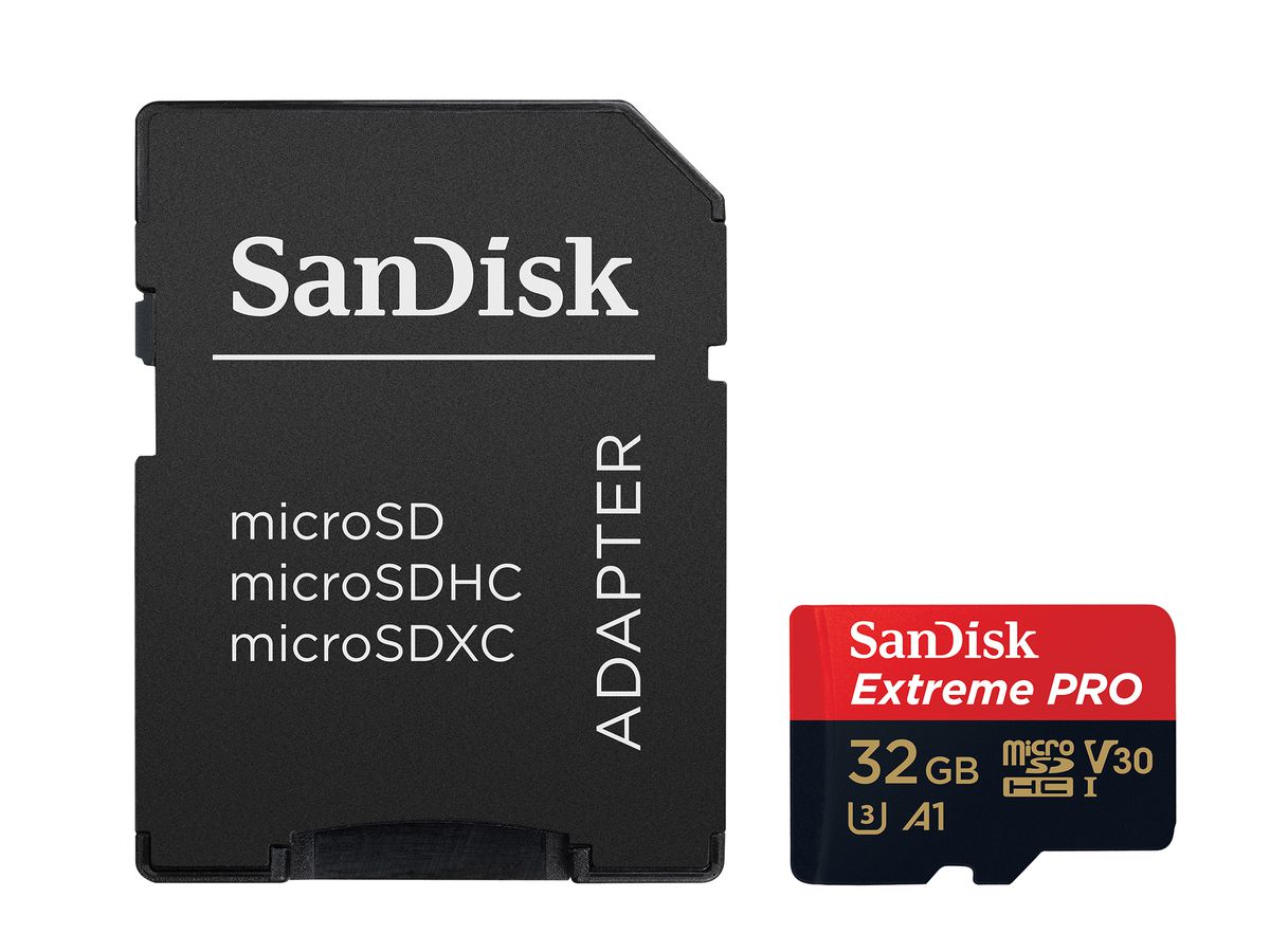 SanDisk ExtremePro microSD 100MB/s 32GB