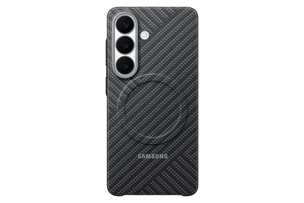 Samsung S26 Carbon Magnet Case Gray