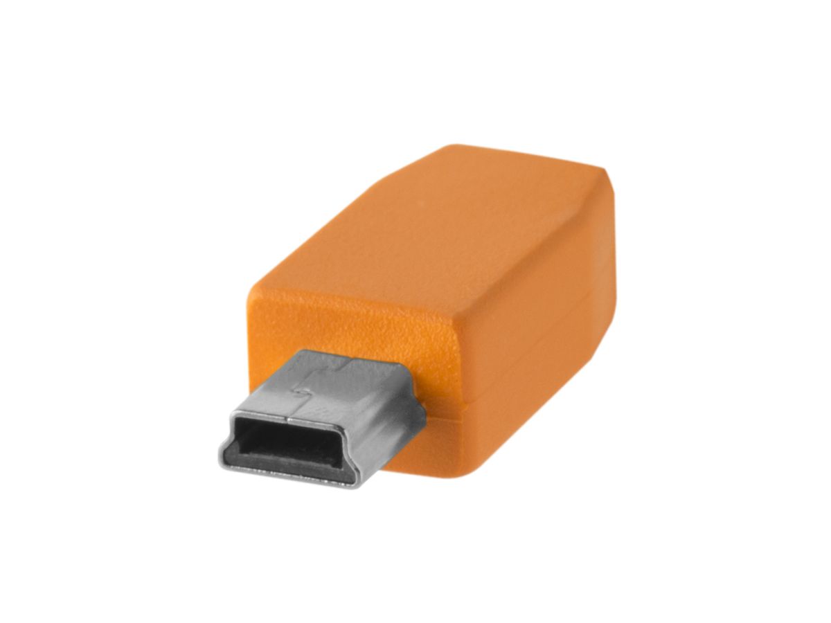 TetherPro 2.0 Mini-B 5-Pin 4.6m Org