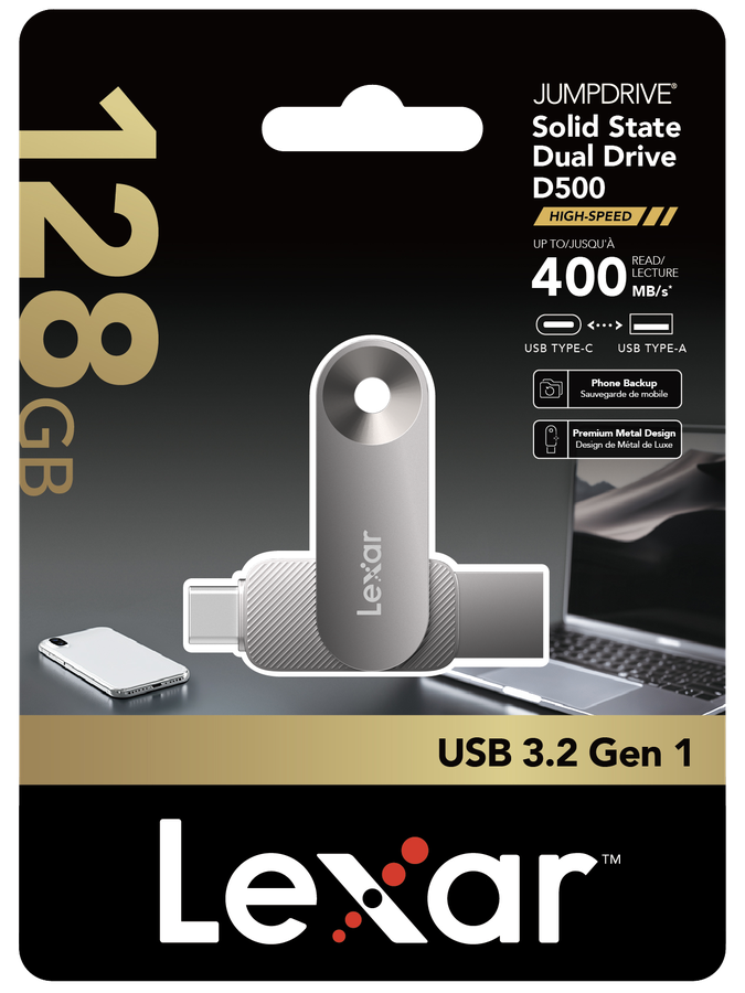 Lexar Dual Drive USB 3.2 256GB