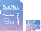 SanDisk Creator 190MB/s microSDXC 512GB