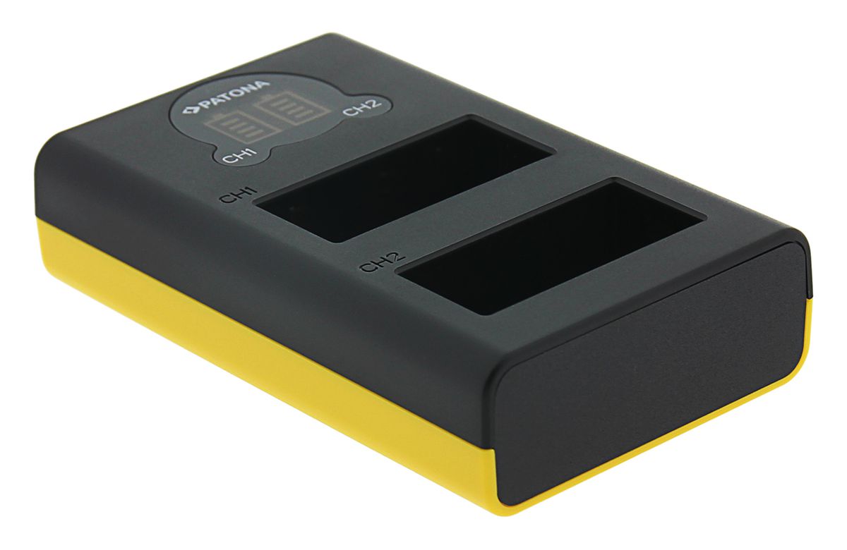 Patona Chargeur Dual LCD USB NP-W126