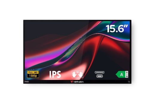 Verbatim Port. Touchscreen Monitor 15.6"