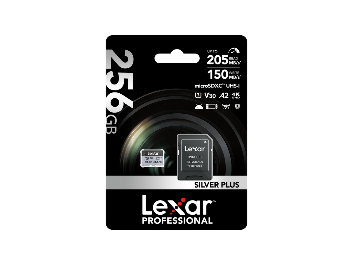 Lexar micro SDXC Silver Plus 256GB