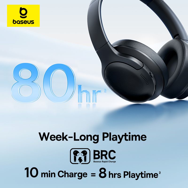 Baseus Bass BH1 Lite Wirel.Headph.Bl.