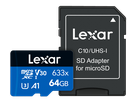 Lexar micro SDXC 100MB/s 64GB Blue m.A