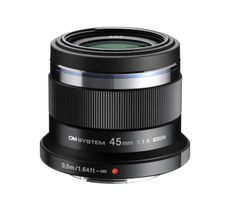 OM System m.Zuiko 45mm 1:1.8 black