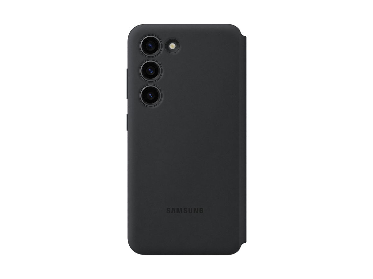Samsung S23 Smart View Wallet Case Black