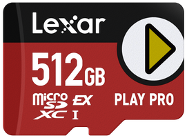 Lexar microSDXC PLAY PRO Express 512GB