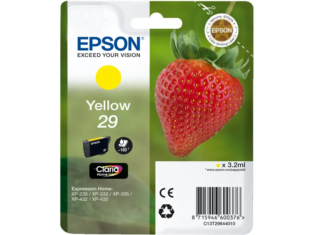 Epson T2984 Claria Ink yellow