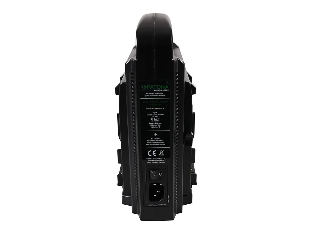 Patona Dual Charger for V-mount