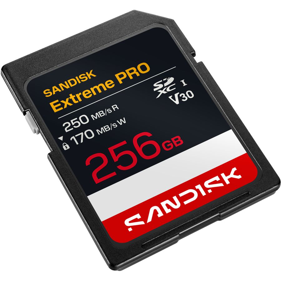 SANDISK Extreme PRO 250MB/s SDXC 256GB