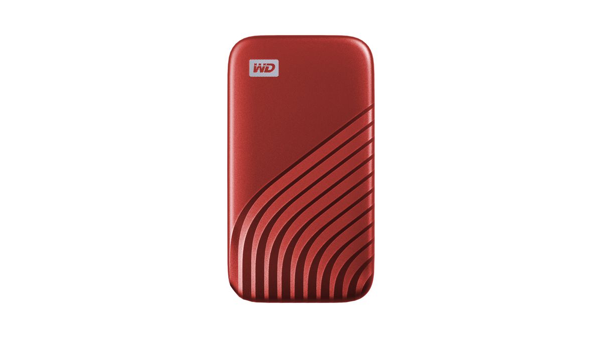 WD My Passport SSD 1TB red