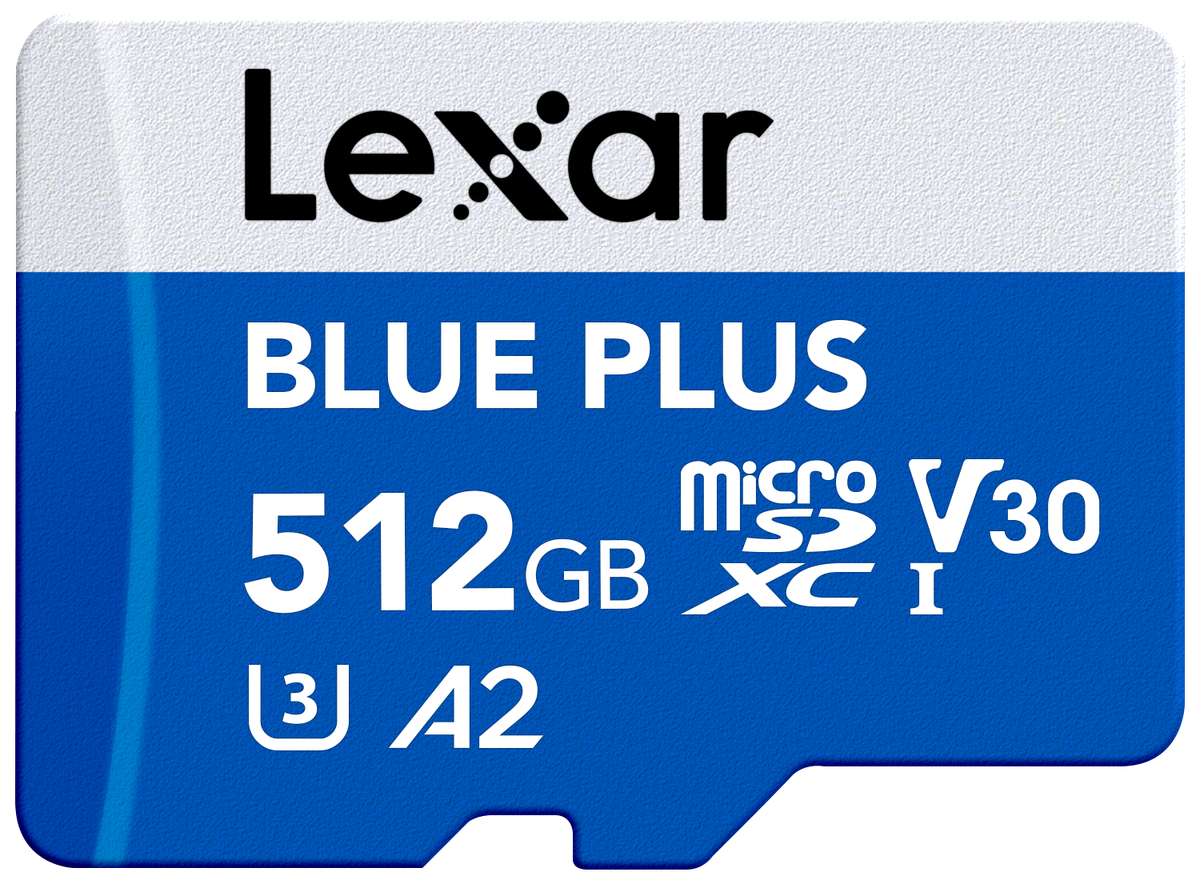 Lexar microSDXC 100MB/s Blue Plus 512GB