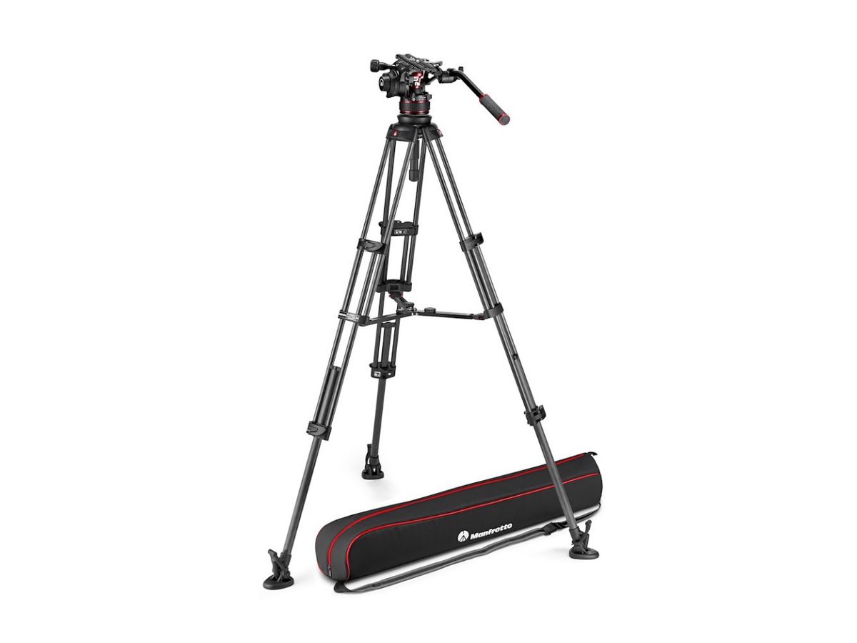 Manfrotto 612 Head w/Twin Leg Carbon MS