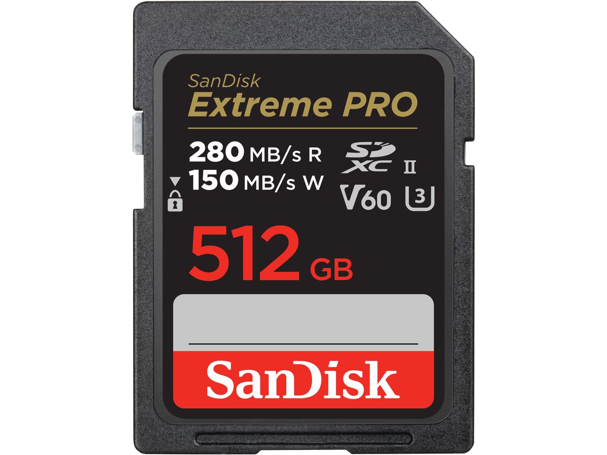 SanDisk ExtremePro SDXC-II 512GB V60