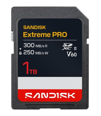 SANDISK Extreme PRO 300MB/s SDXC 1TB