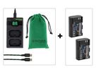 Patona LP-E6P Fast Charger+2 Akkus Kit