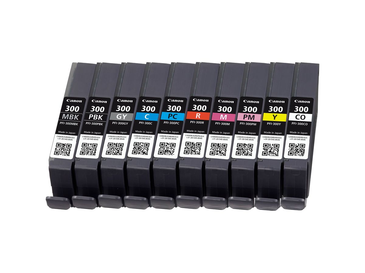 Canon Ink PFI-300 Multi Pack (10 Color)