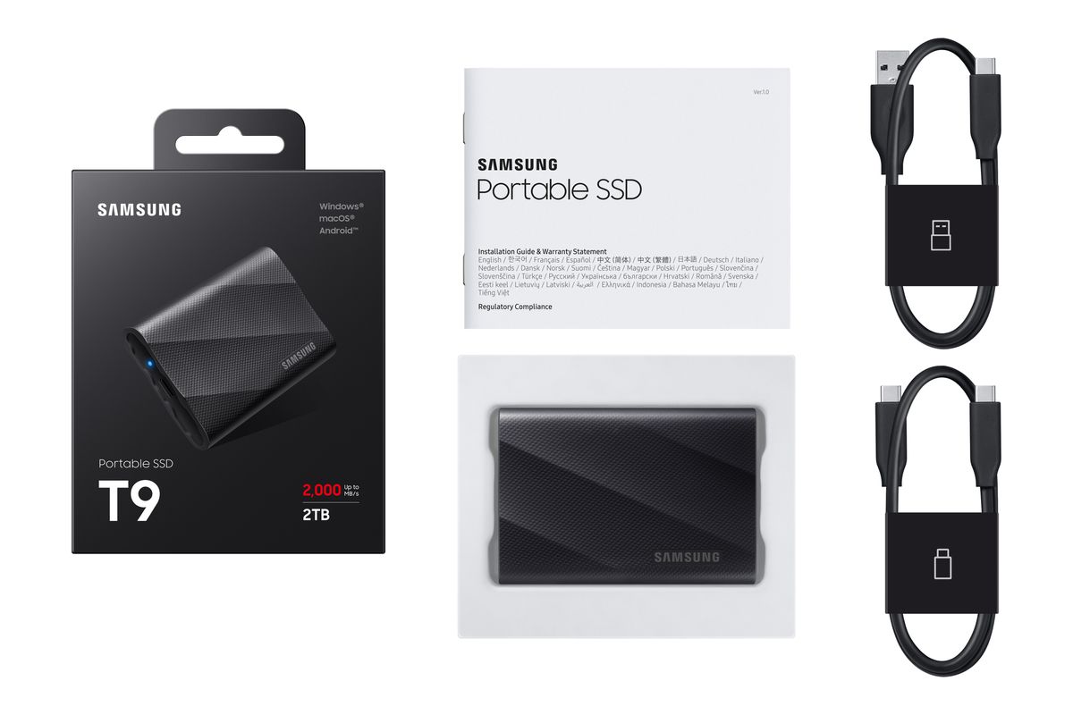 Samsung PSSD T9 2TB black