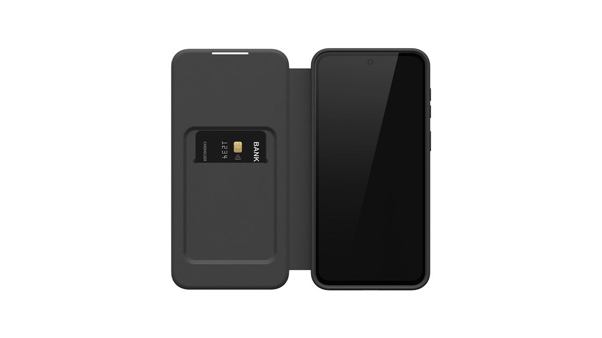 Samsung A37 Wallet Flip Case Black
