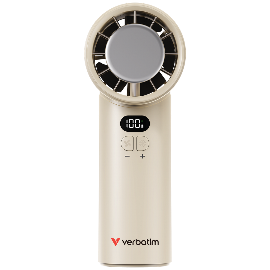 Verbatim IceTouch Handheld Fan White