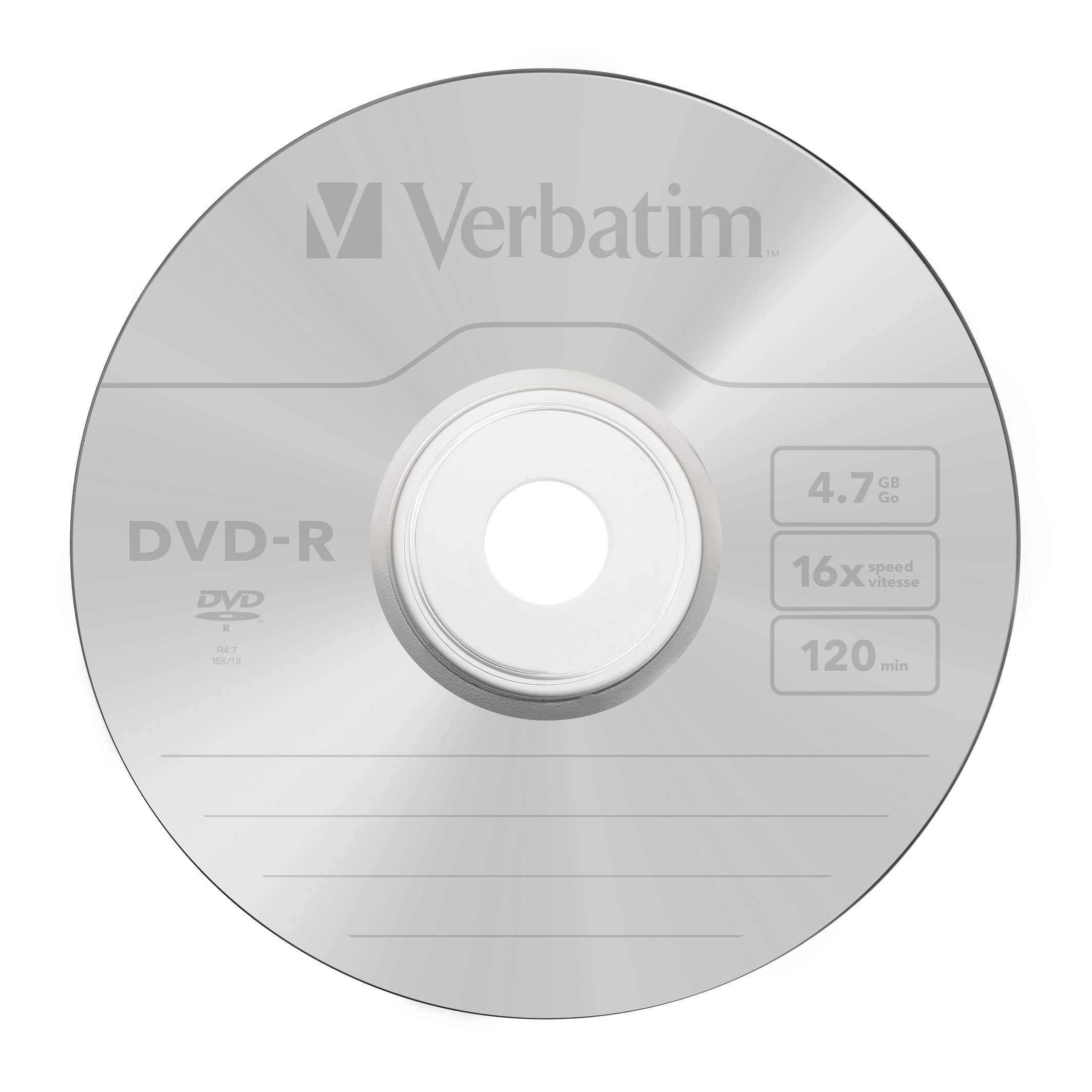 Verbatim DVD-R Spindle 4.7GB 16x 10 Pack