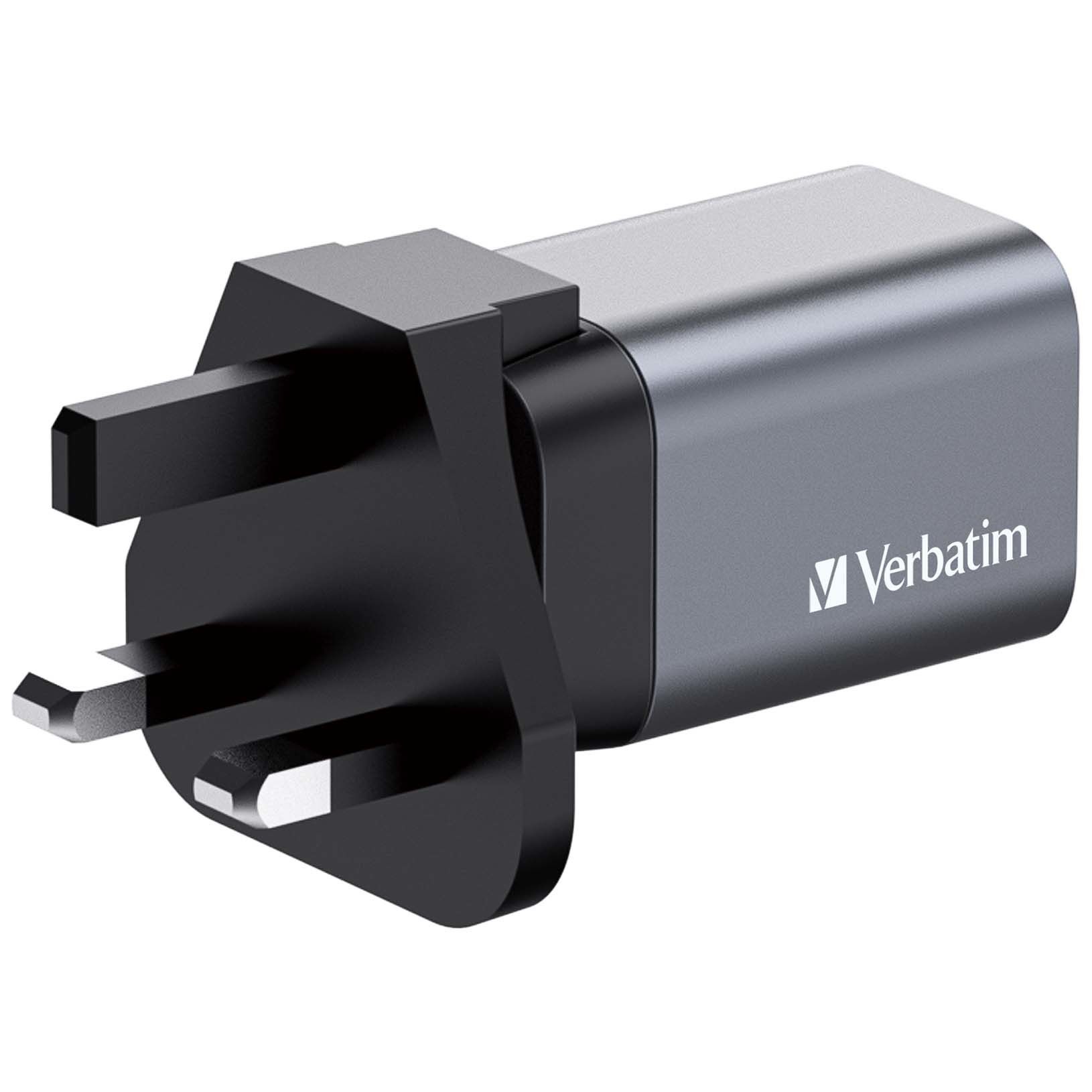 Verbatim GaN 2 Port Charger 35W