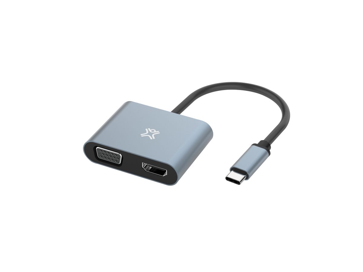 XtremeMac Type-C to HDMI & VGA Adapter