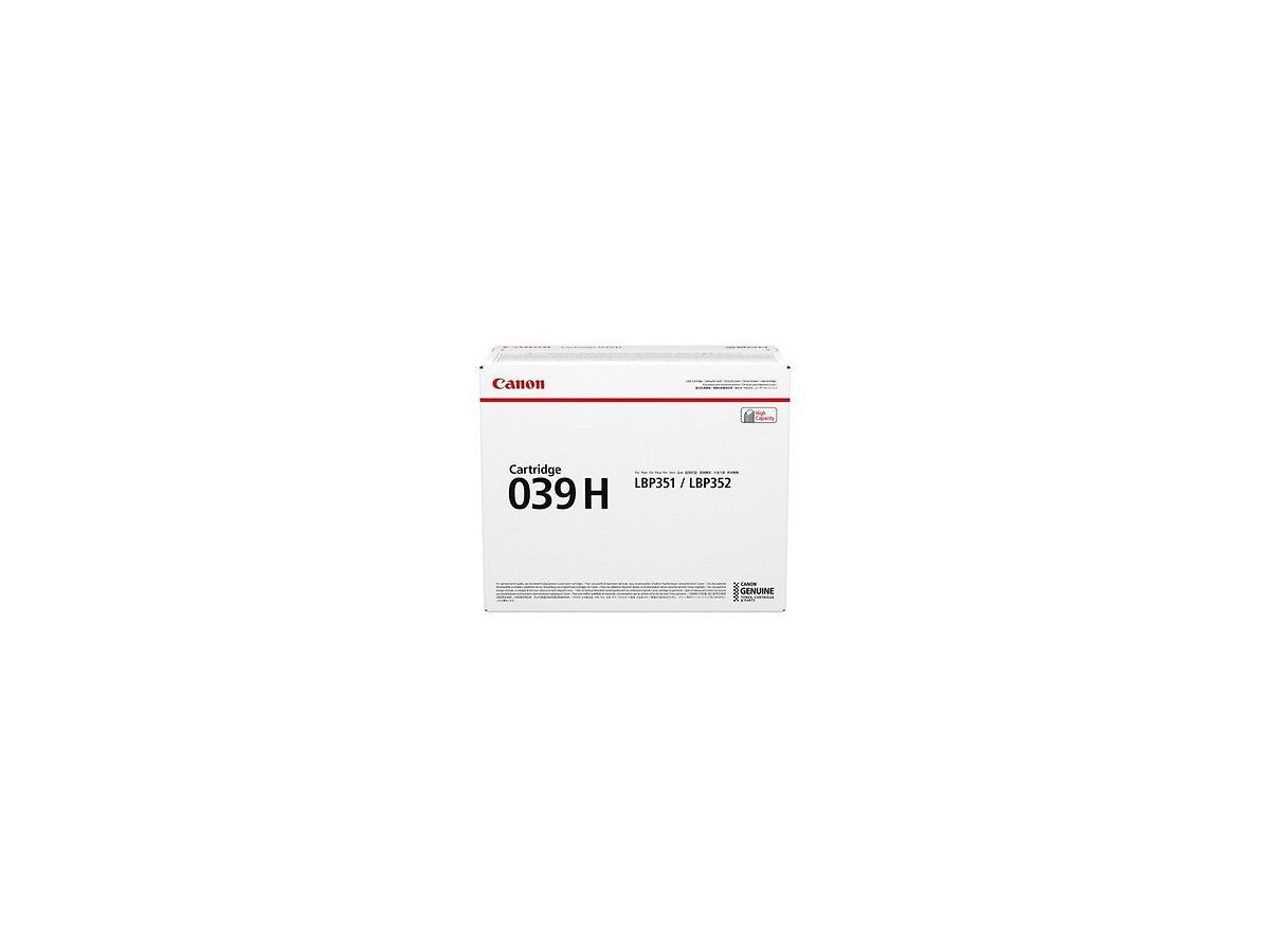 Canon Toner 039H Black