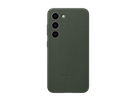 Samsung S23 Leather Case Green