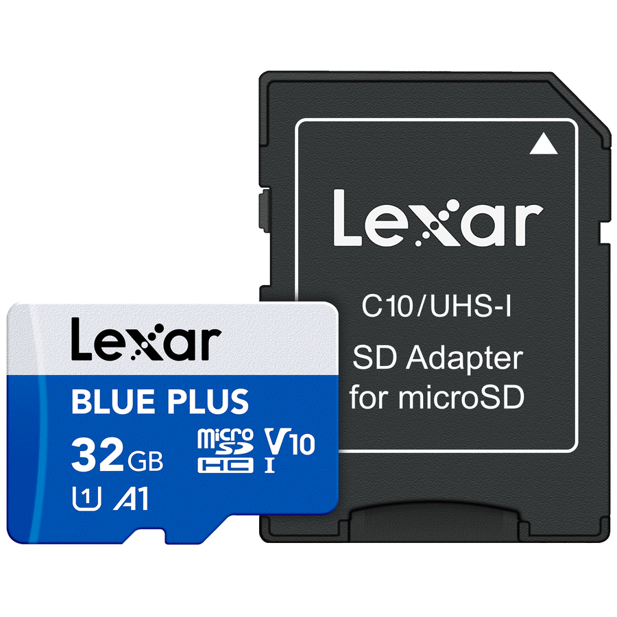 Lexar microSDHC 100MB/s Blue Plus 32GB