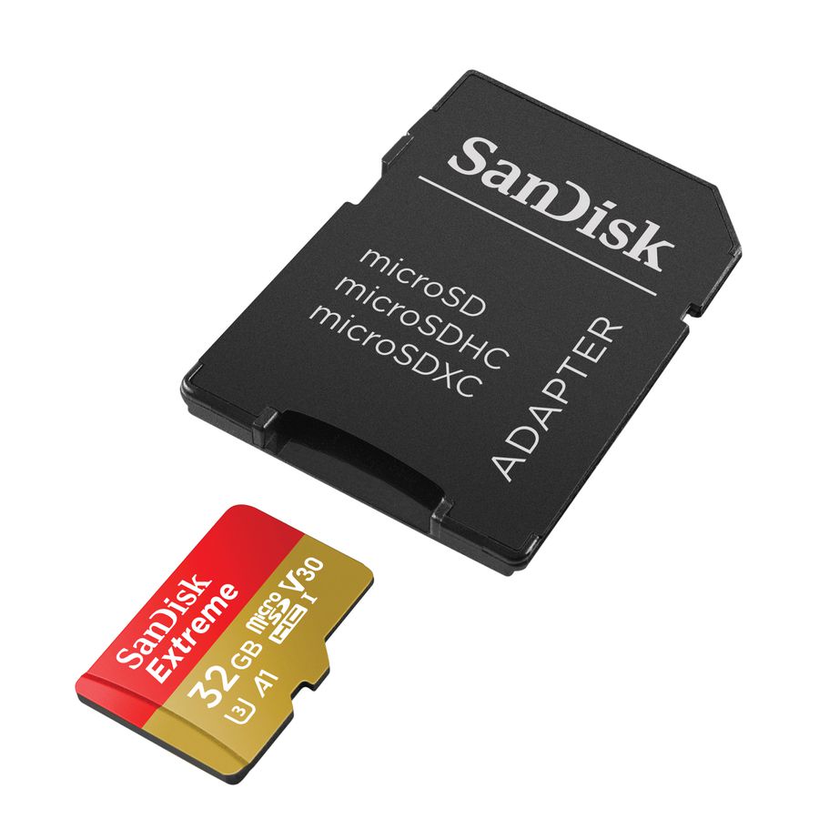 SanDisk Extreme 100MB/s microSDHC 32GB
