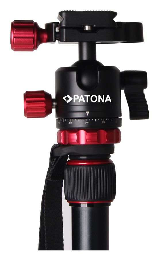 Patona Tripod Pro Aluminium inkl Kugelko