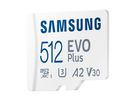 Samsung Evo+ microSDXC 512GB 160MB/s V30