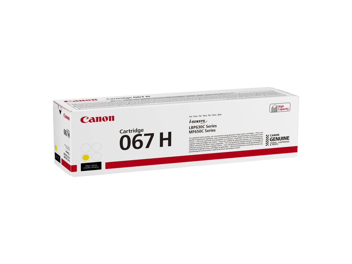 Canon Toner 067H yellow