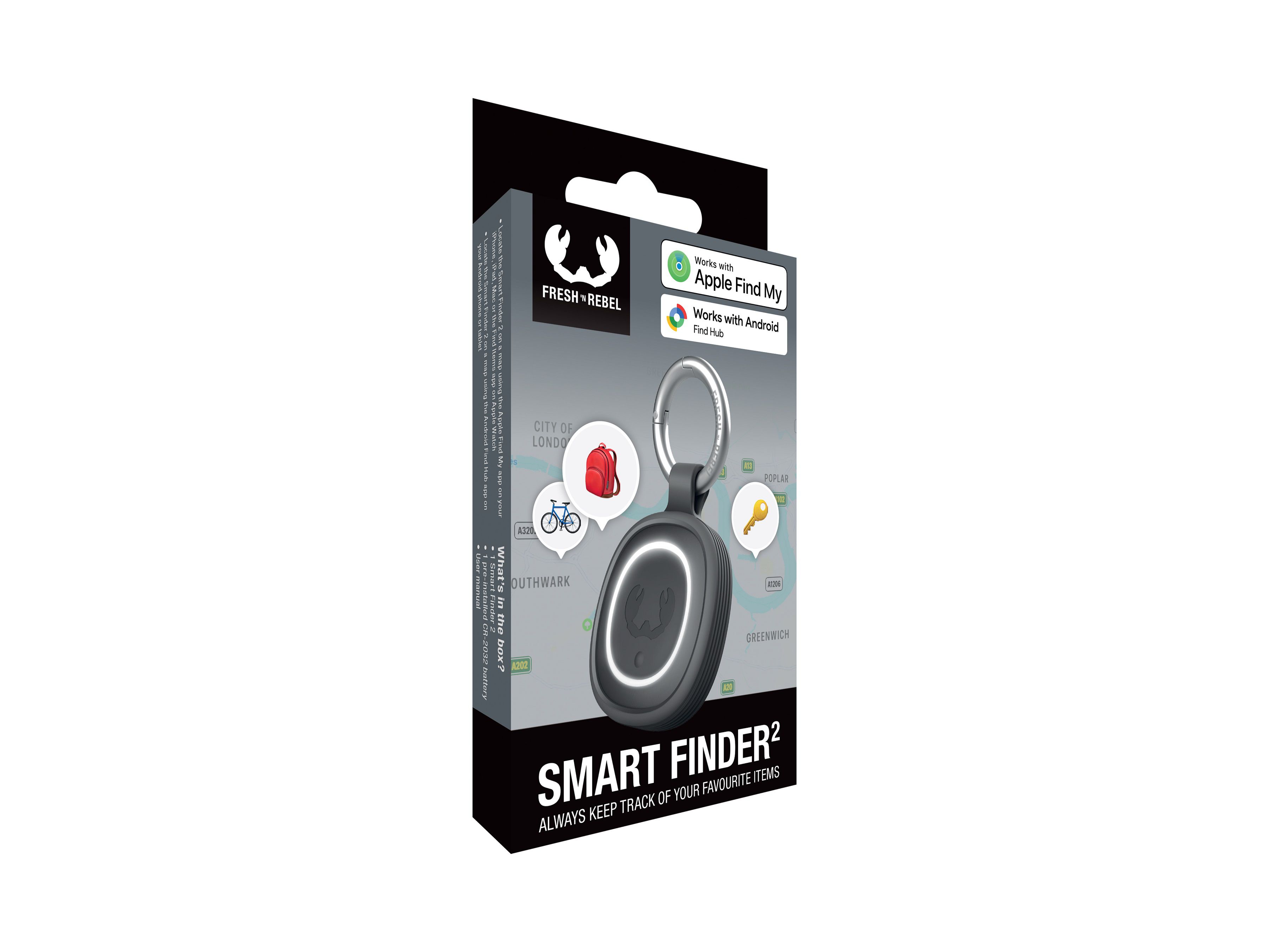 Fresh 'n Rebel Smart Finder 2 Storm Grey