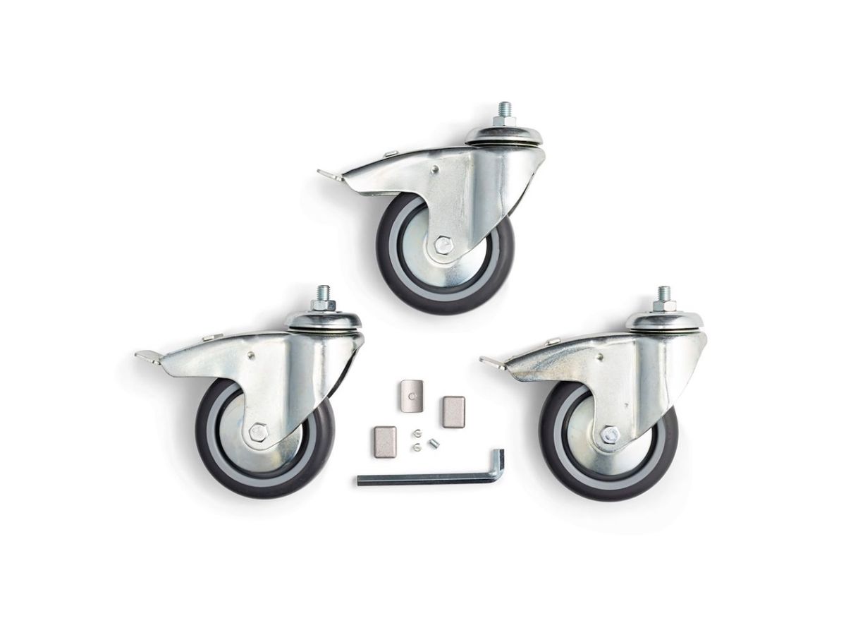 Manfrotto Wheel Set 100mm M10 w/Brakes