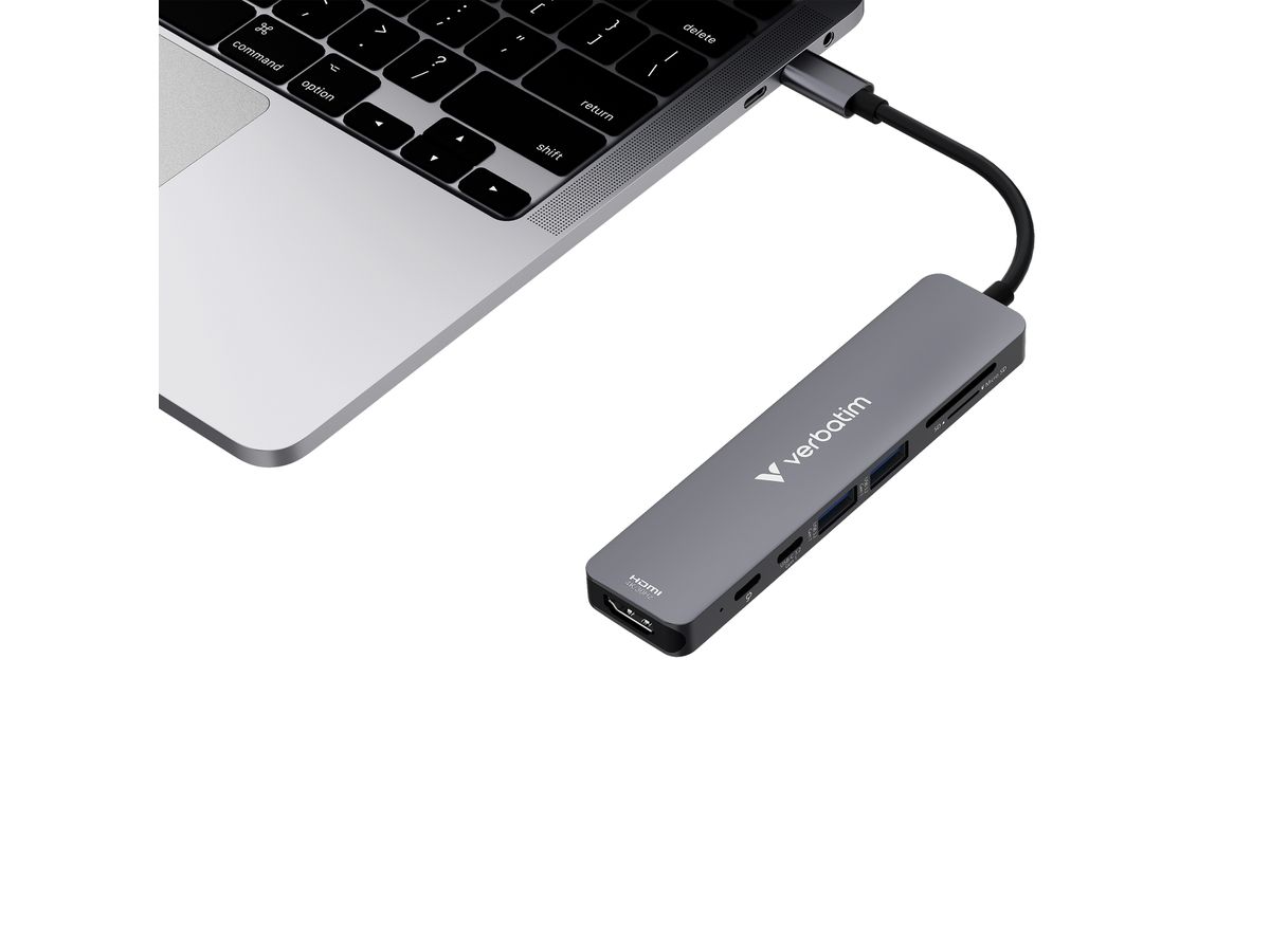 Verbatim 7 in 1 USB-C Multiport Hub