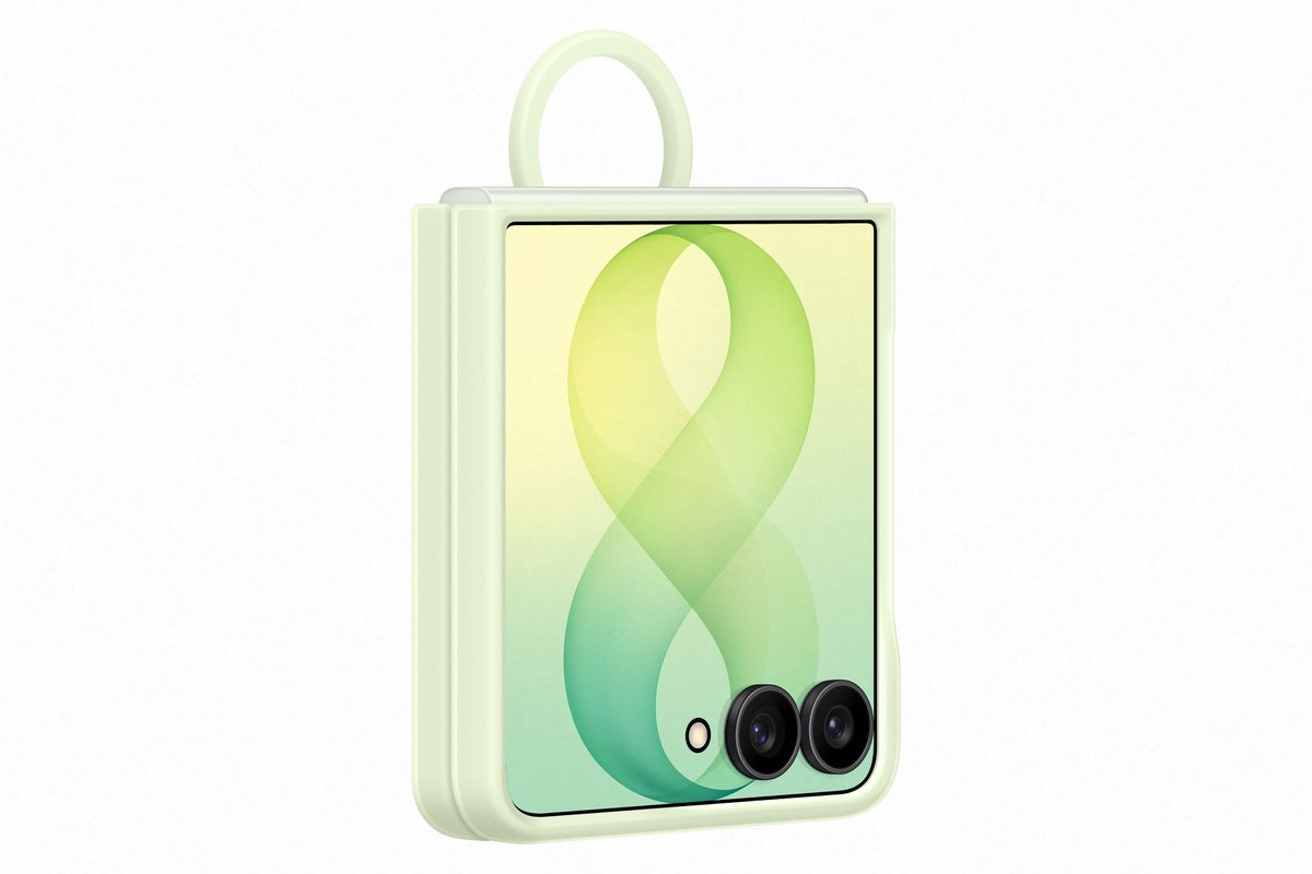 Samsung Flip 8 Silic Ring Magnet Mint