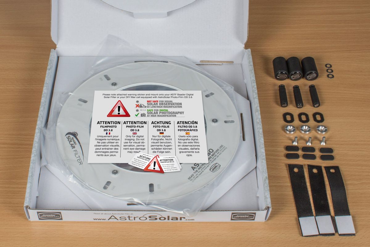 Baader 3.8 OD Digital Solar Filter 80mm