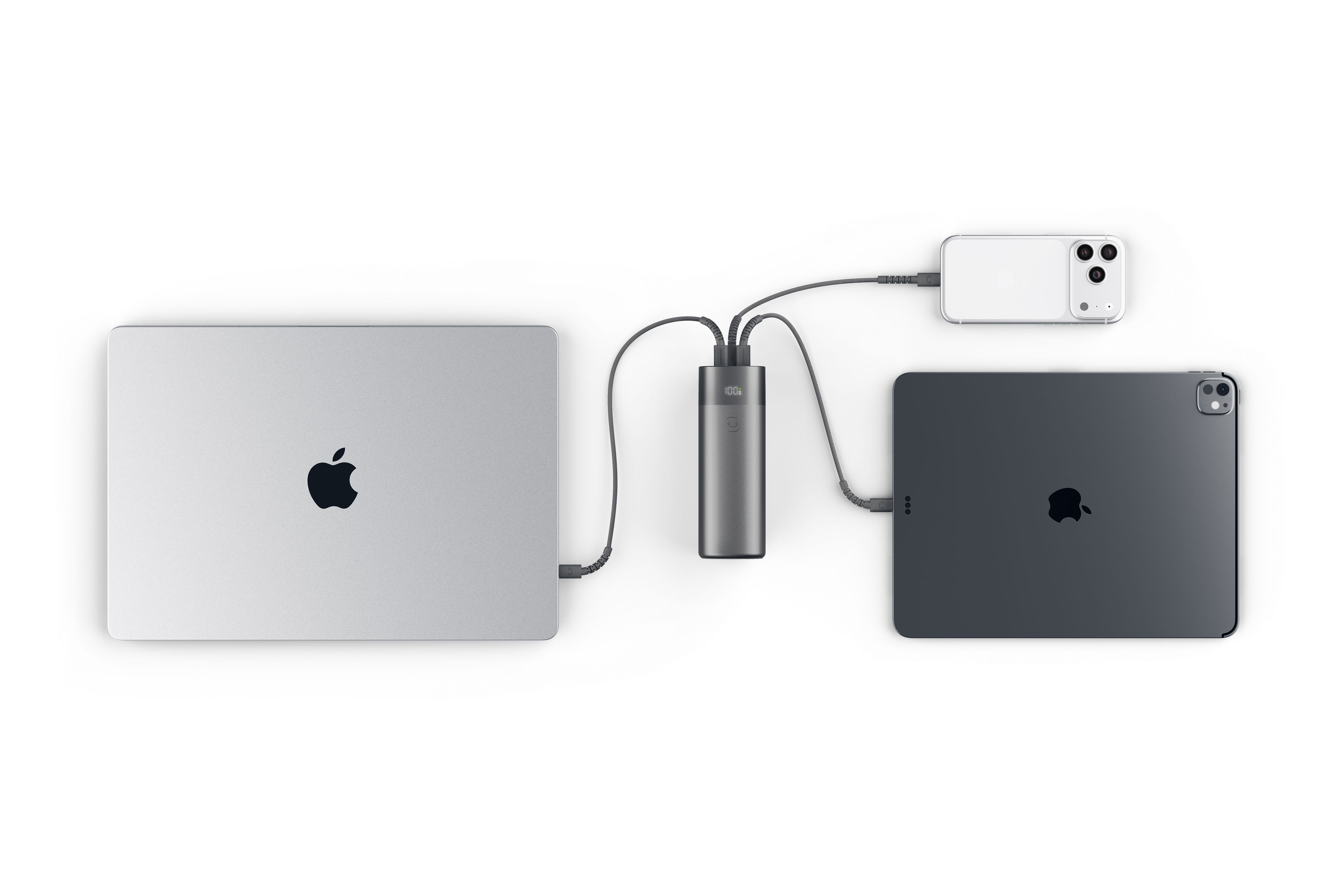 Fresh 'n Rebel Powerbank 27000 mAh Grey