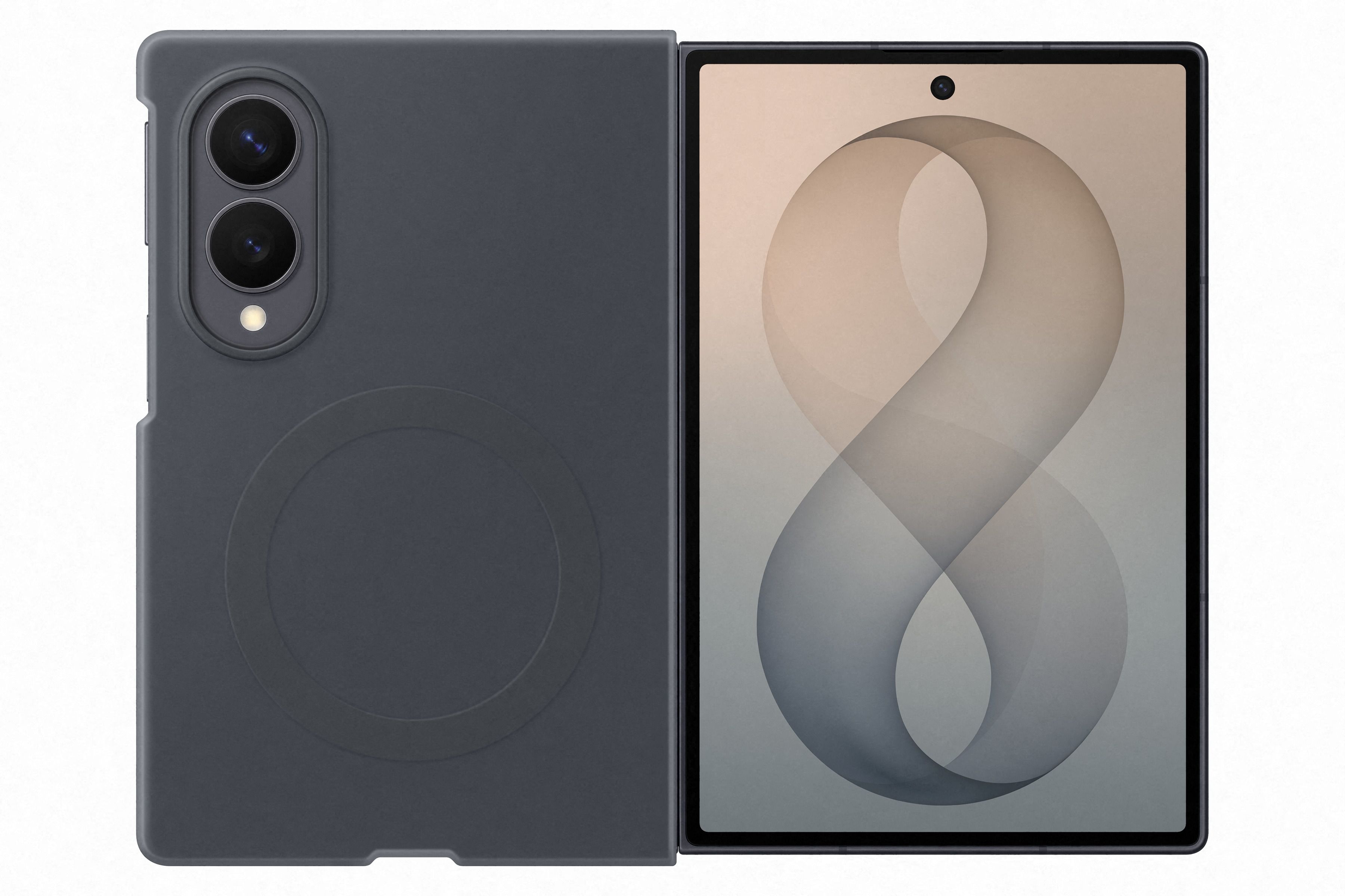 Samsung Fold 8 Silicone Magnet Graphite